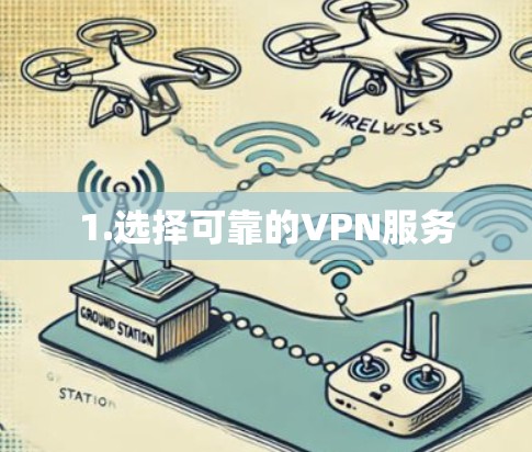 1.选择可靠的VPN服务 1.选择可靠的VPN服务