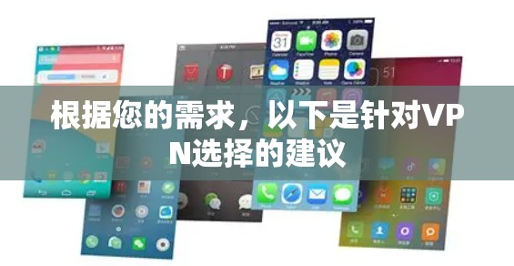 根据您的需求,以下是针对VPN选择的建议 根据您的需求,以下是针对VPN选择的建议