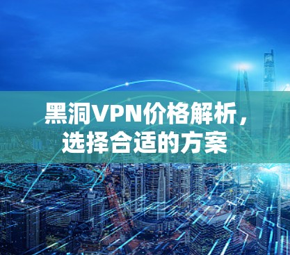 黑洞VPN价格解析,选择合适的方案 黑洞VPN价格解析,选择合适的方案
