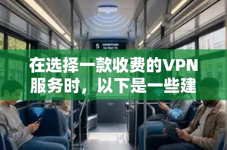 在选择一款收费的VPN服务时，以下是一些建议，帮助您找到最适合自己的服务