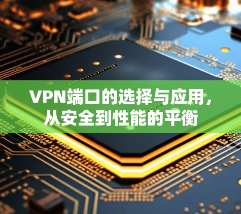 VPN端口的选择与应用,从安全到性能的平衡 VPN端口的选择与应用,从安全到性能的平衡