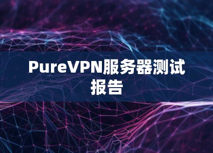 PureVPN服务器测试报告