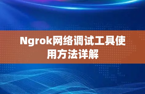 Ngrok网络调试工具使用方法详解