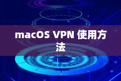 macOS VPN 使用方法 macOS VPN 使用方法